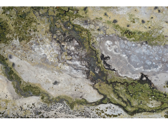 default Fotografía aérea de río altiplánico