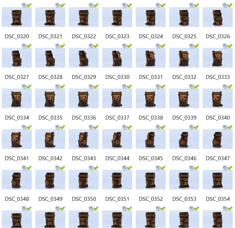 Procesamiento fotogramétrico de imágenes